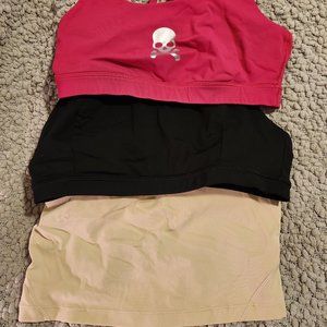 Lululemon Sports Bra Set of 3. Women's Size 10